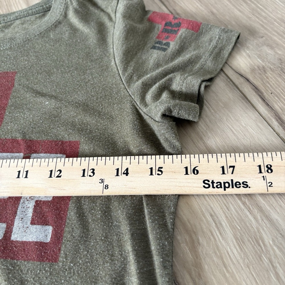 Black Rifle Coffee Company Shirt T-Shirt Size Medium Womens Short Sleeve Green - Picture 4 of 6